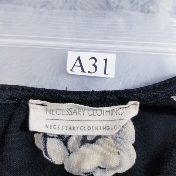 Necessary Clothing Floral Asymmetric Hem Dress - Picture 3 of 8